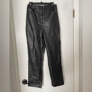 Women’s faux leather pants